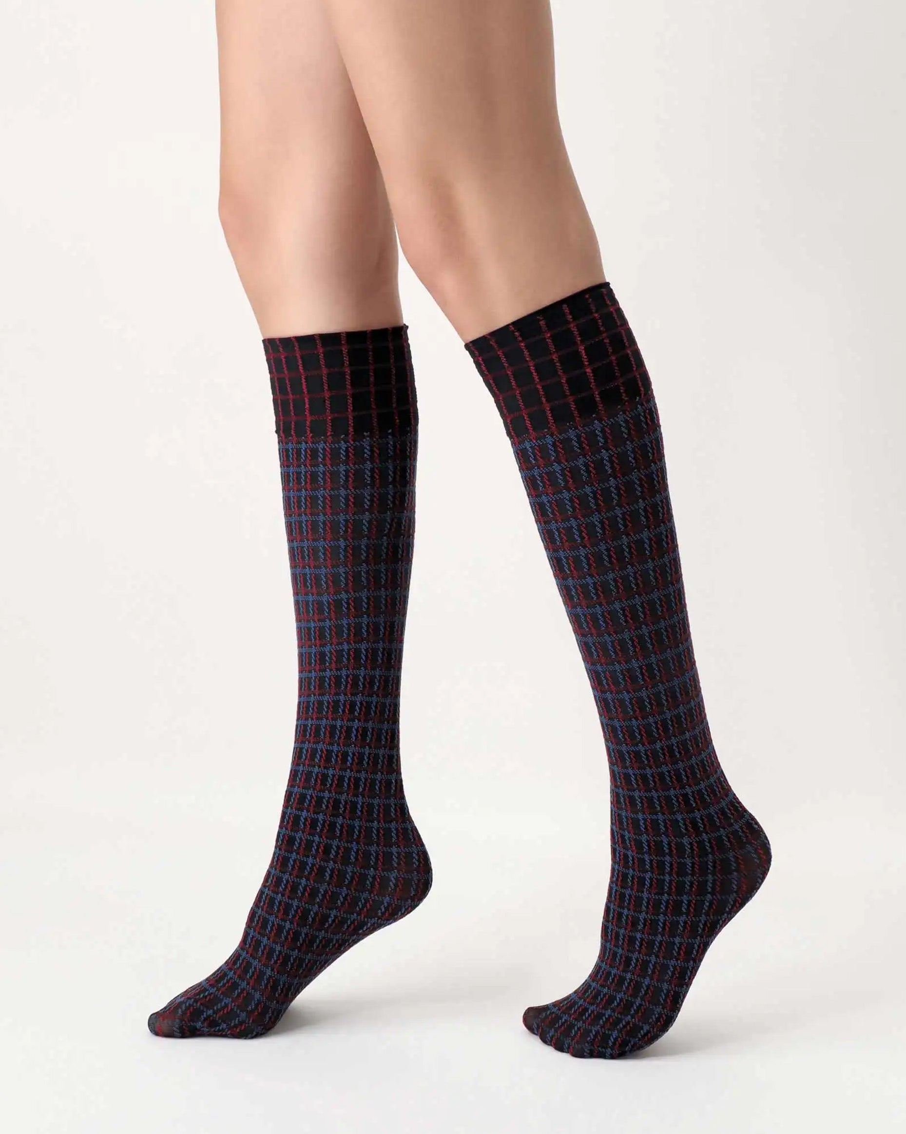 Buy Knee High Socks - Red Tartan Edition