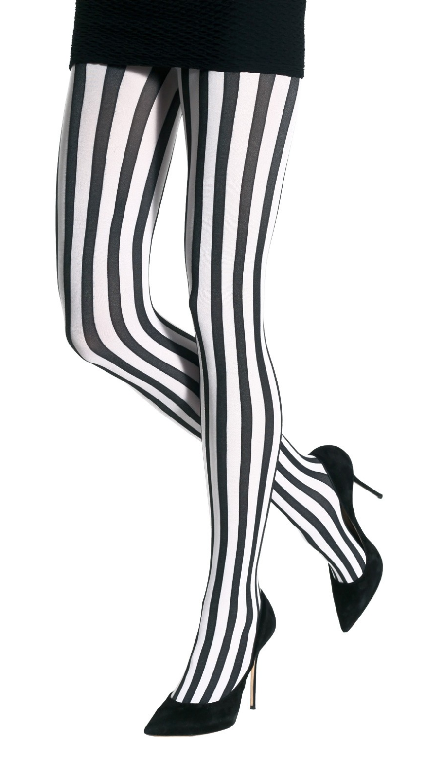 Emilio Cavallini - Two Toned Large Vertical Stripes Tights
