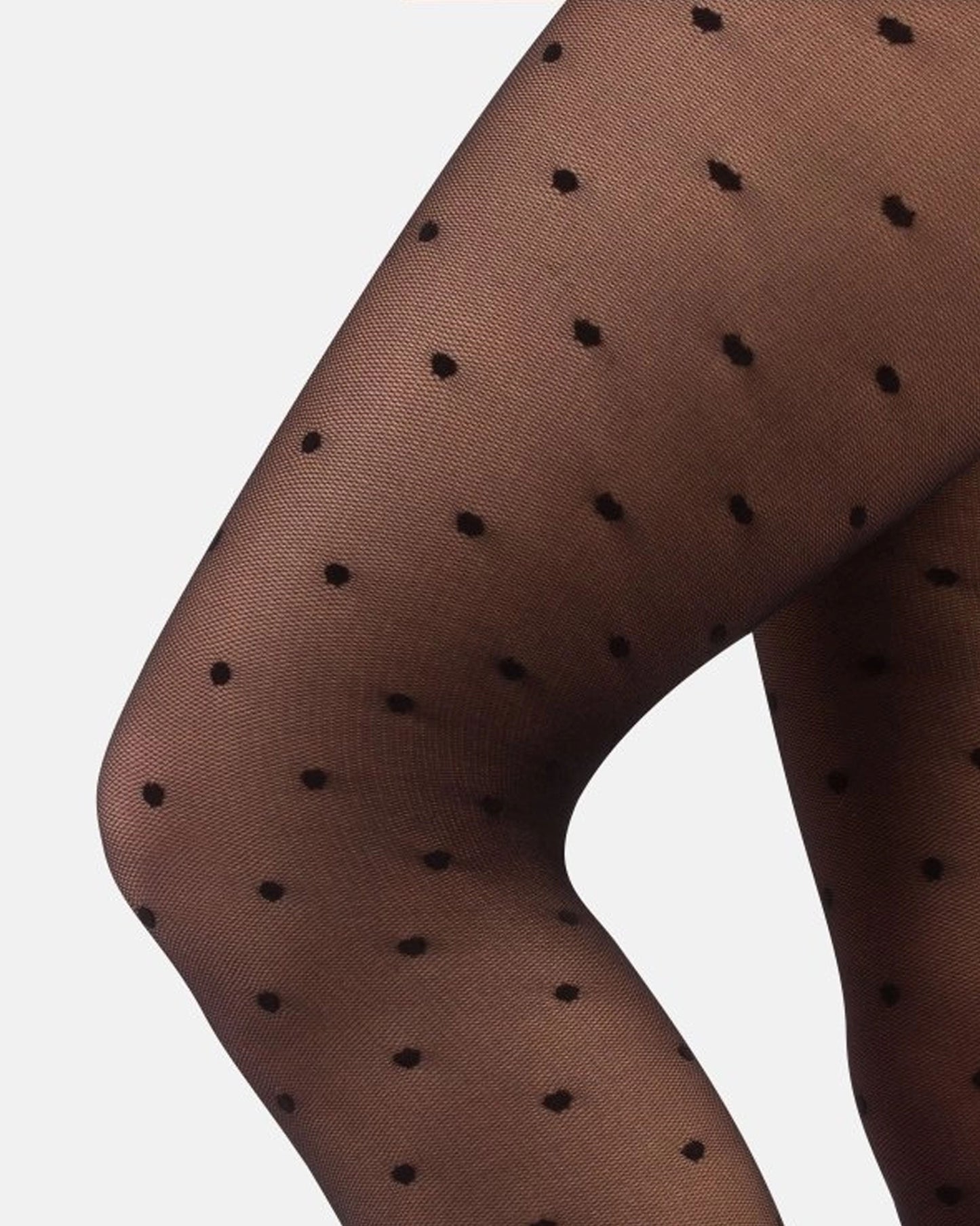 Mesh Polka Dot Tights