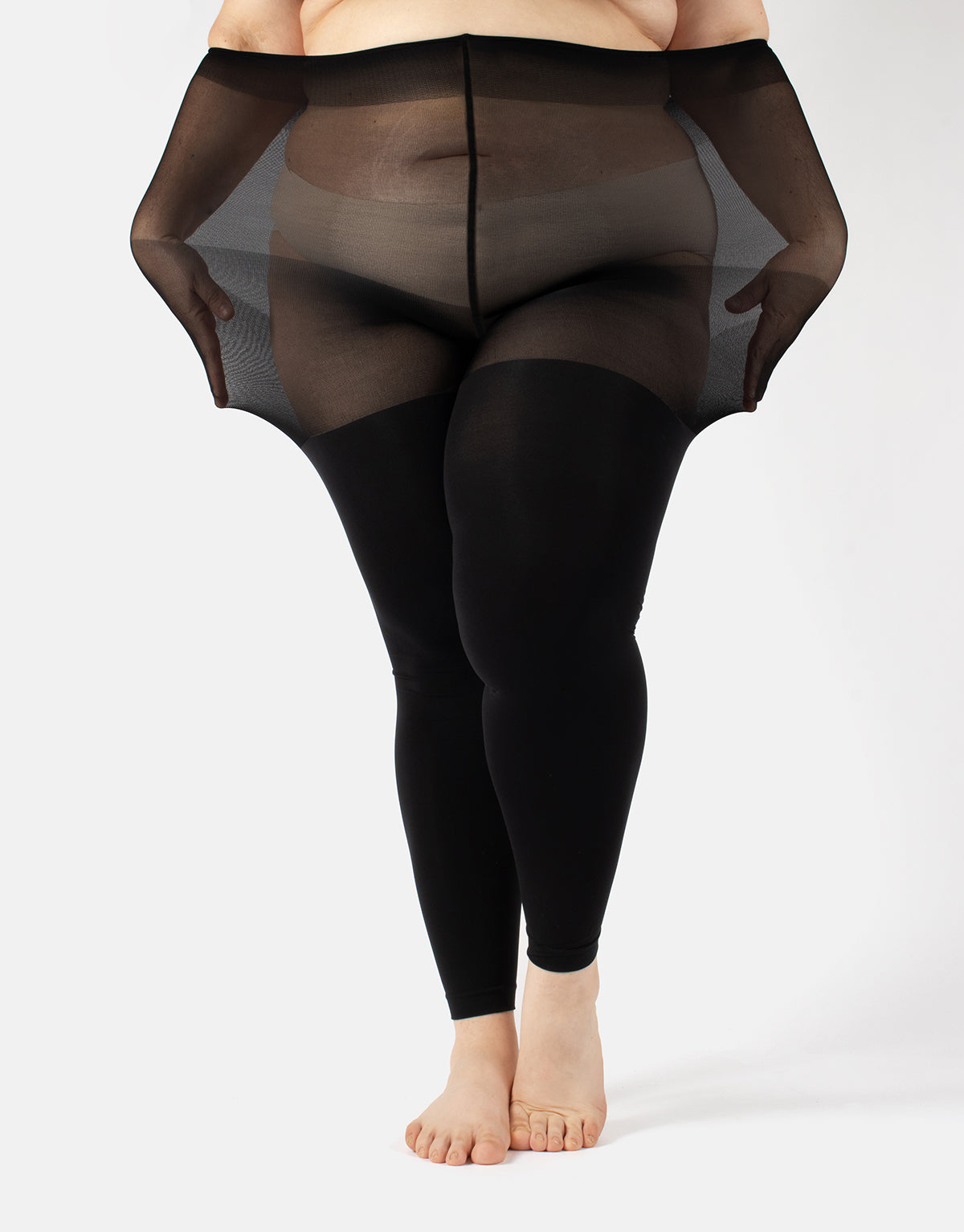 Footless sheer outlet tights