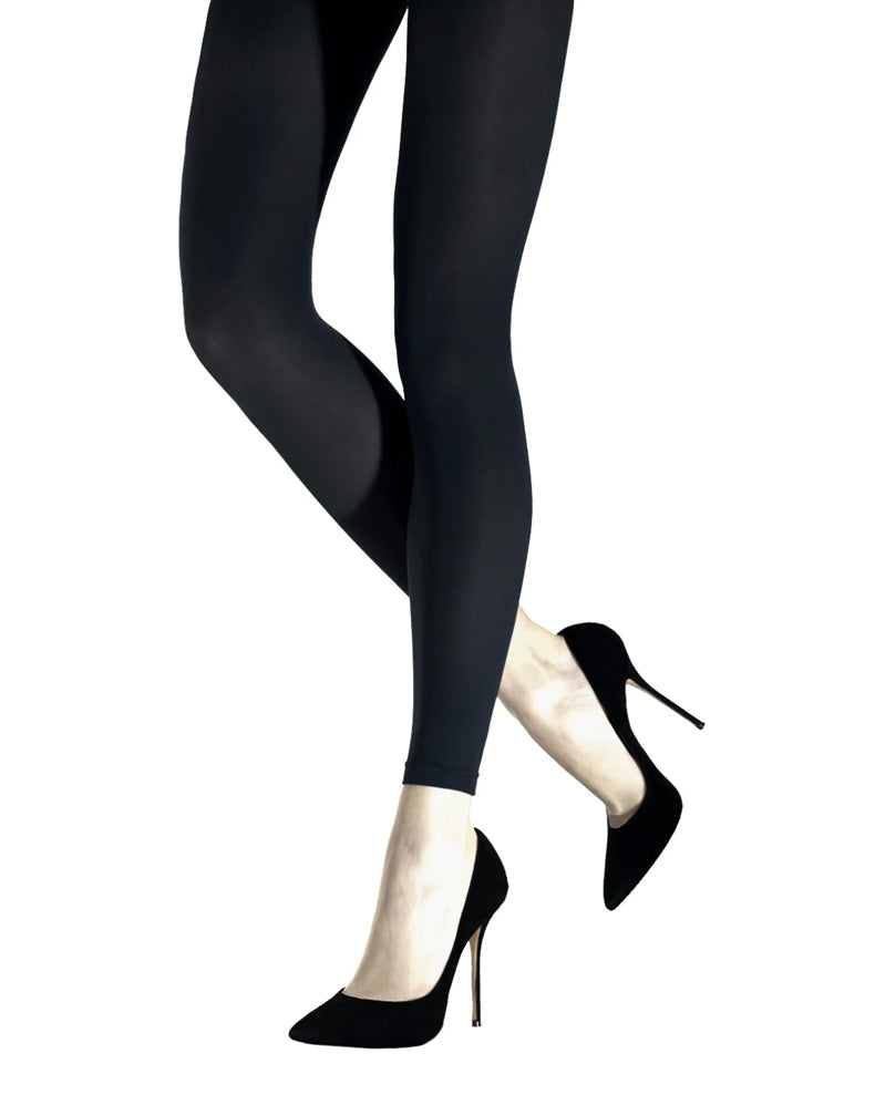 Super Opaque Footless Tights