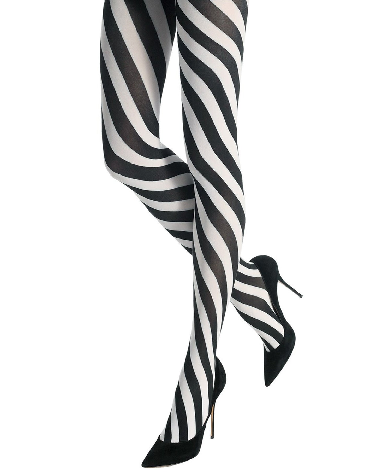 Two Toned Spiral Tights