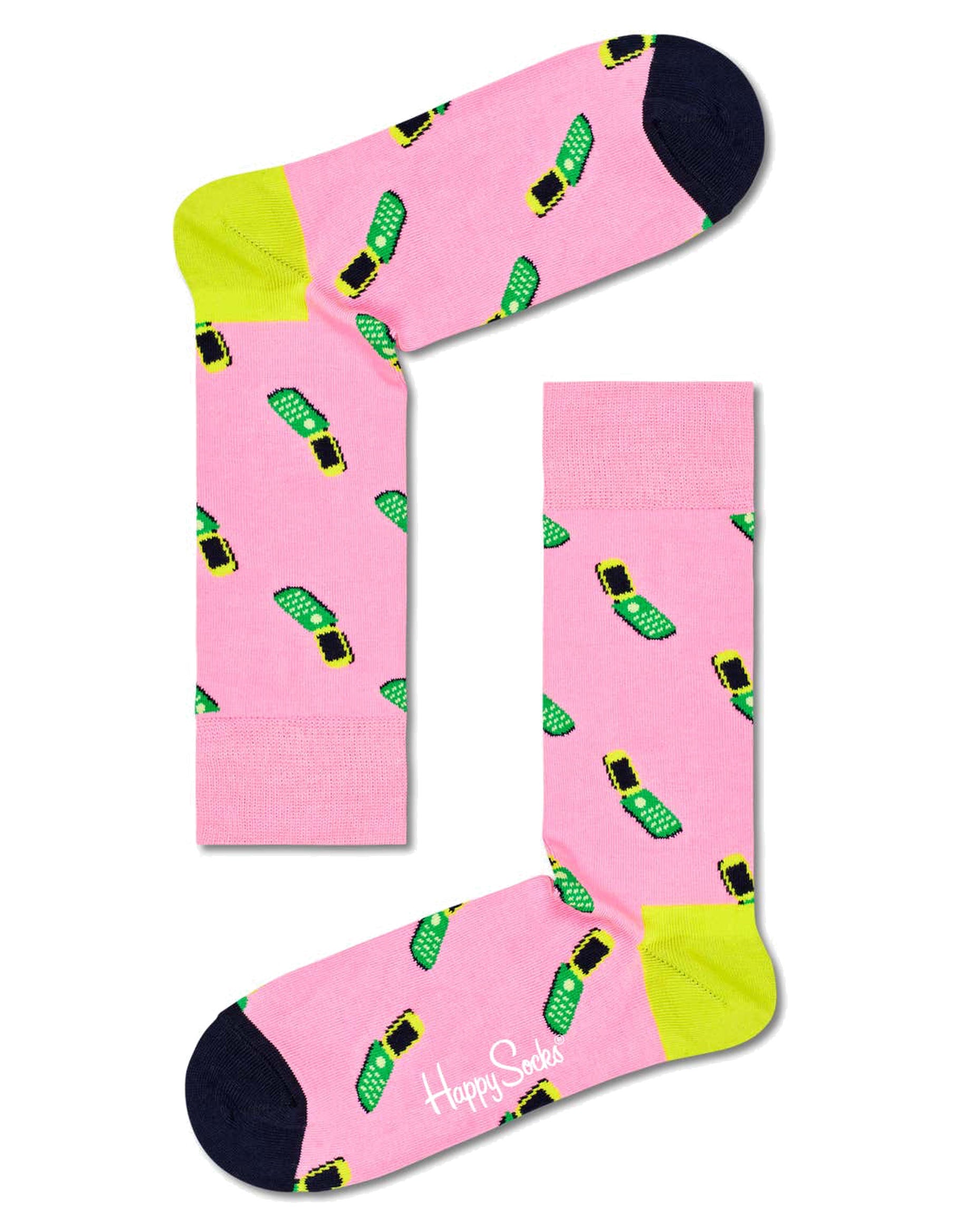 Happy socks lime 2025 green