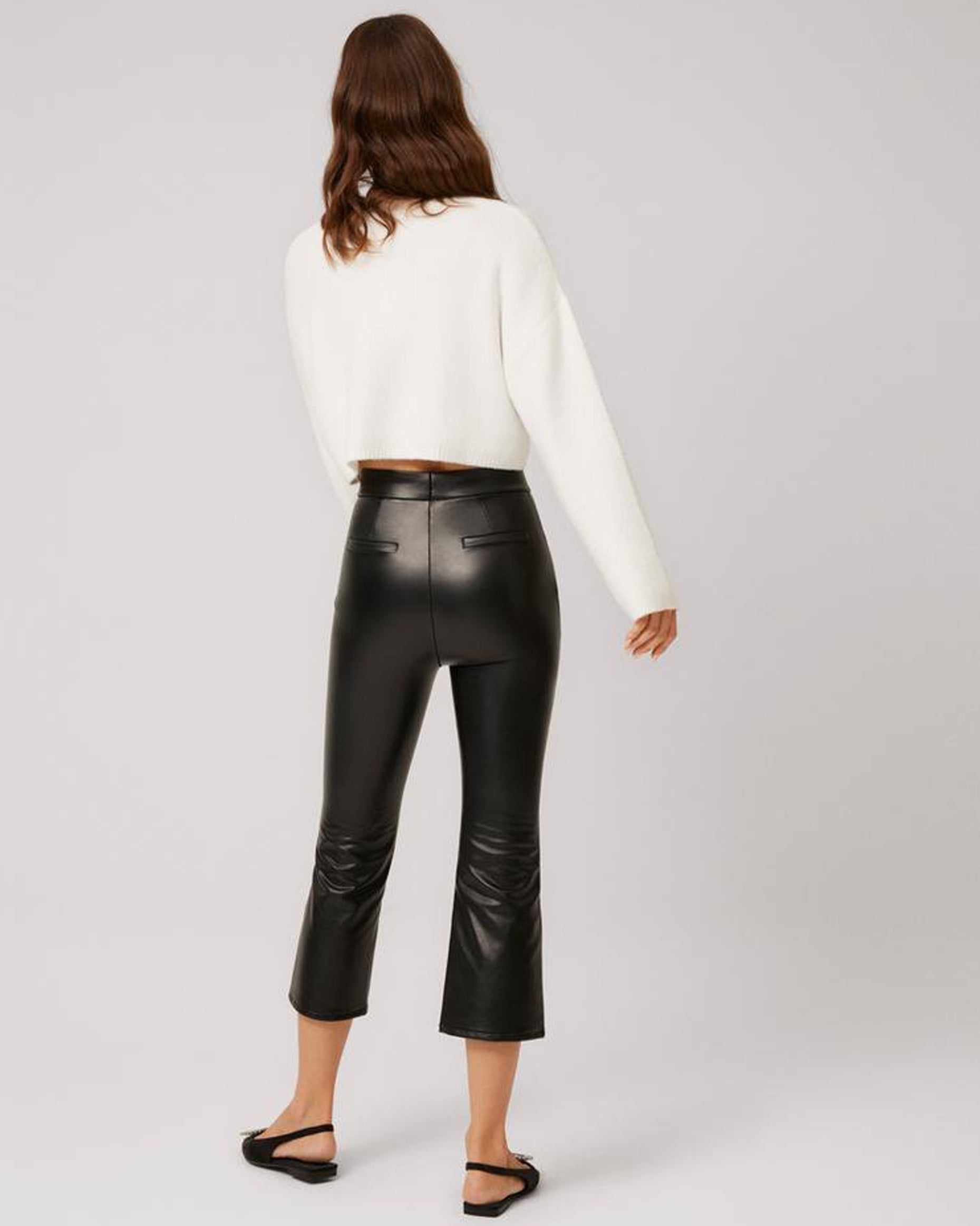 Got That Fire Faux Leather Pants Black | Hello Molly