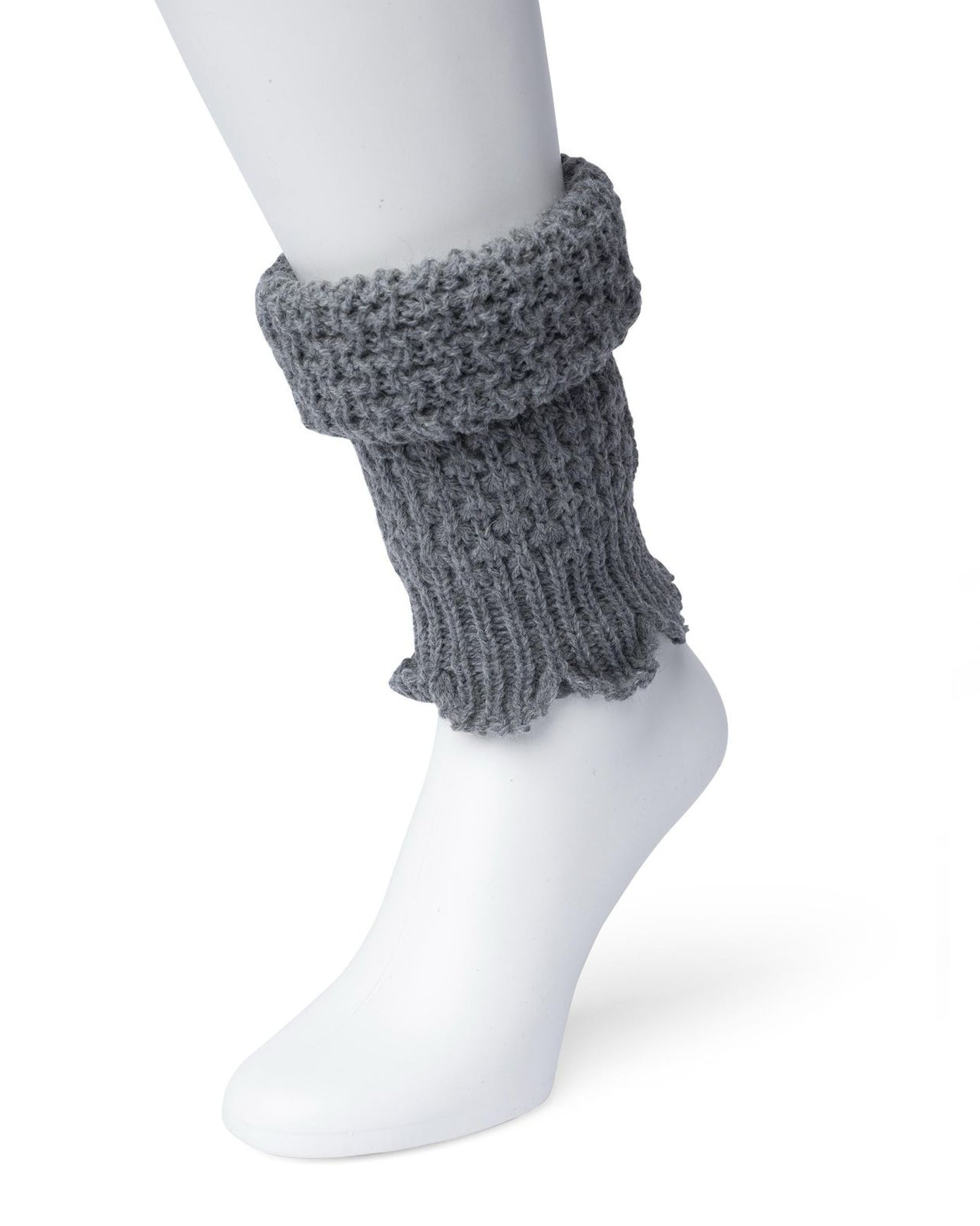 Bonnie Doon - Honeycomb Boot Top BN351789 - grey leg warmer boot cuff