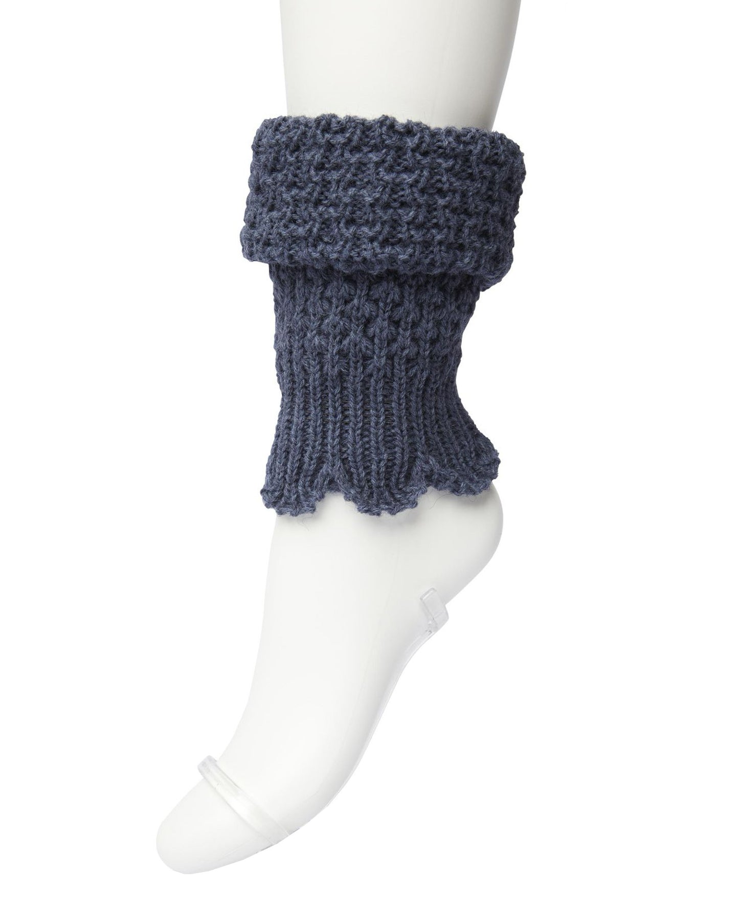 Bonnie Doon - Honeycomb Boot Top BN351789 - denim blue (jeans heather) leg warmer boot cuff