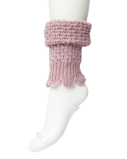 Bonnie Doon - Honeycomb Boot Top BN351789 - light minky pale pastel pink (mesa rose)warmer boot cuff