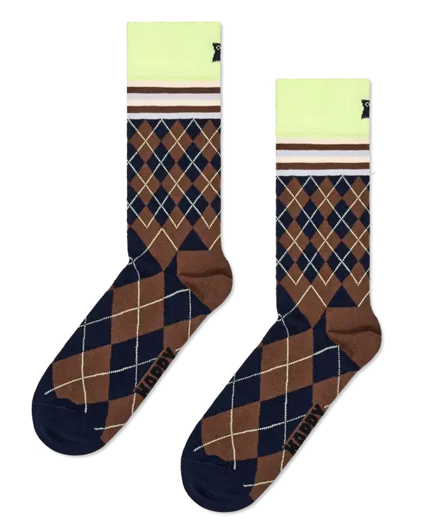 Mixed Argyle Sock