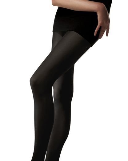 Omsa Velour 70 Collant - dark grey (antracite) soft matte opaque tights.