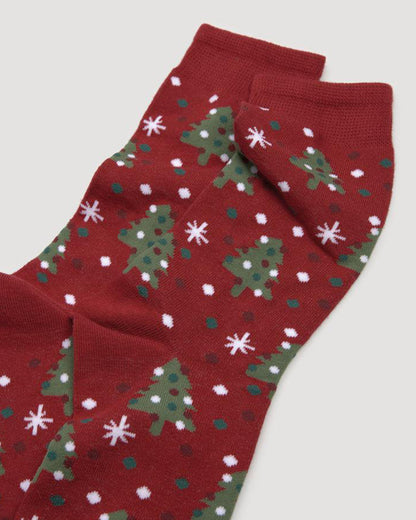 Xmas Socks Gift Box 2 Pk