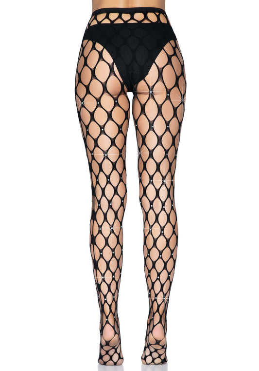 Black Fishnet Tights - Browse Our Patterned & Footless Net Range