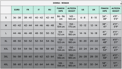 Calzitaly - Size Chart