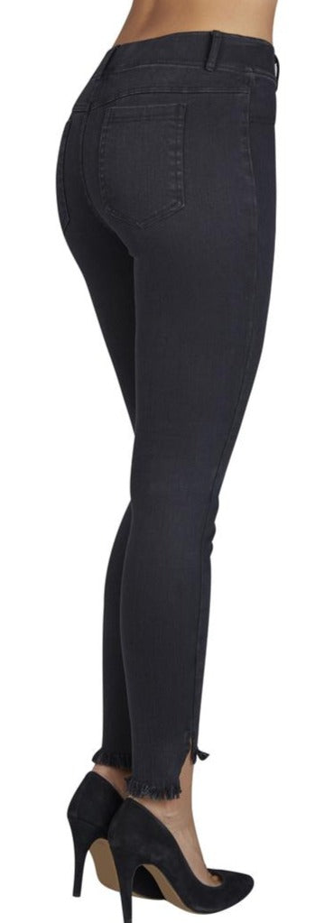 Black on sale jeggings distressed