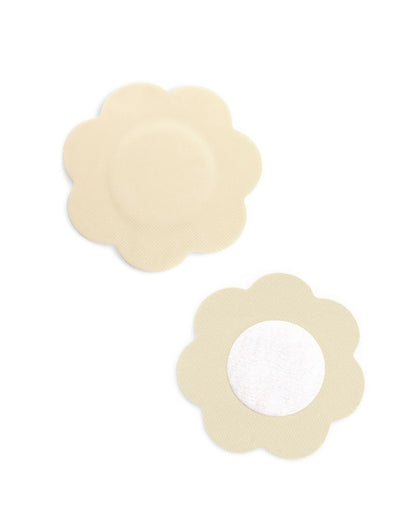 Braza Petal Tops - Nude colour flower shape nipple cover pasties.