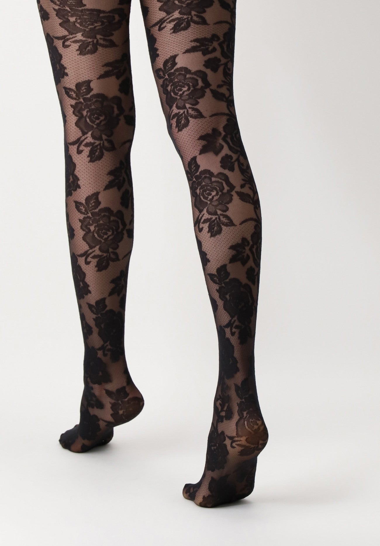 Floral Lace Tights 