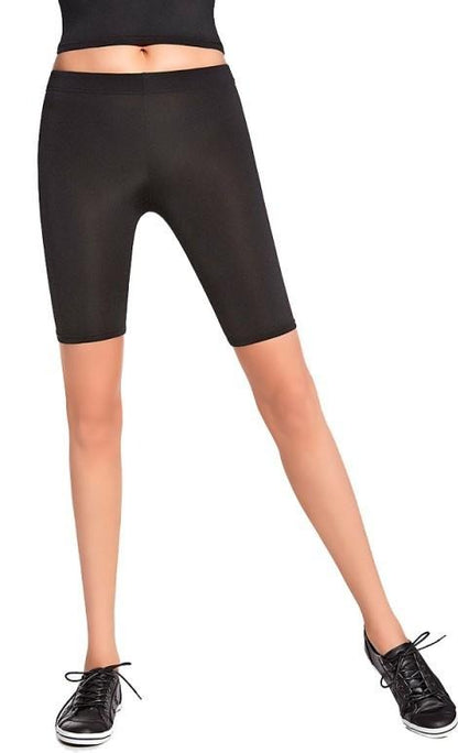 BasBlack Forcefit 50 - black sports cycling shorts