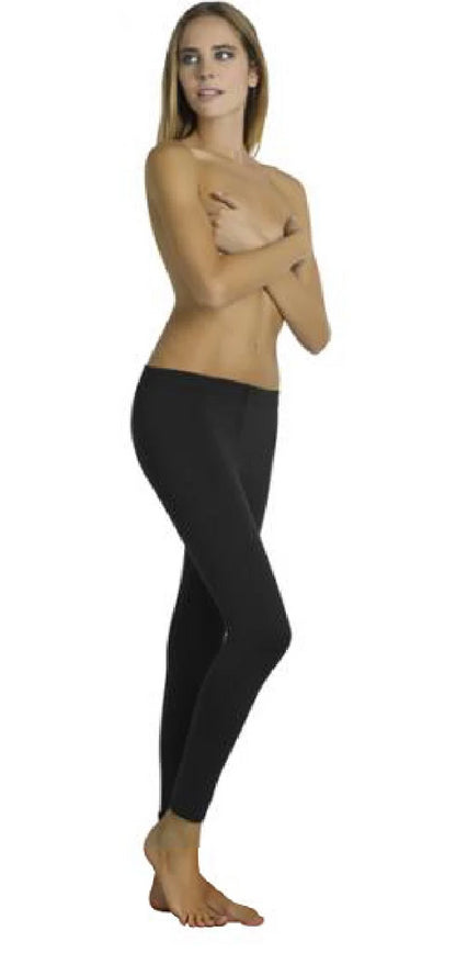 Ysabel Mora - 70002 Thermal Fleece Lined Black Leggings